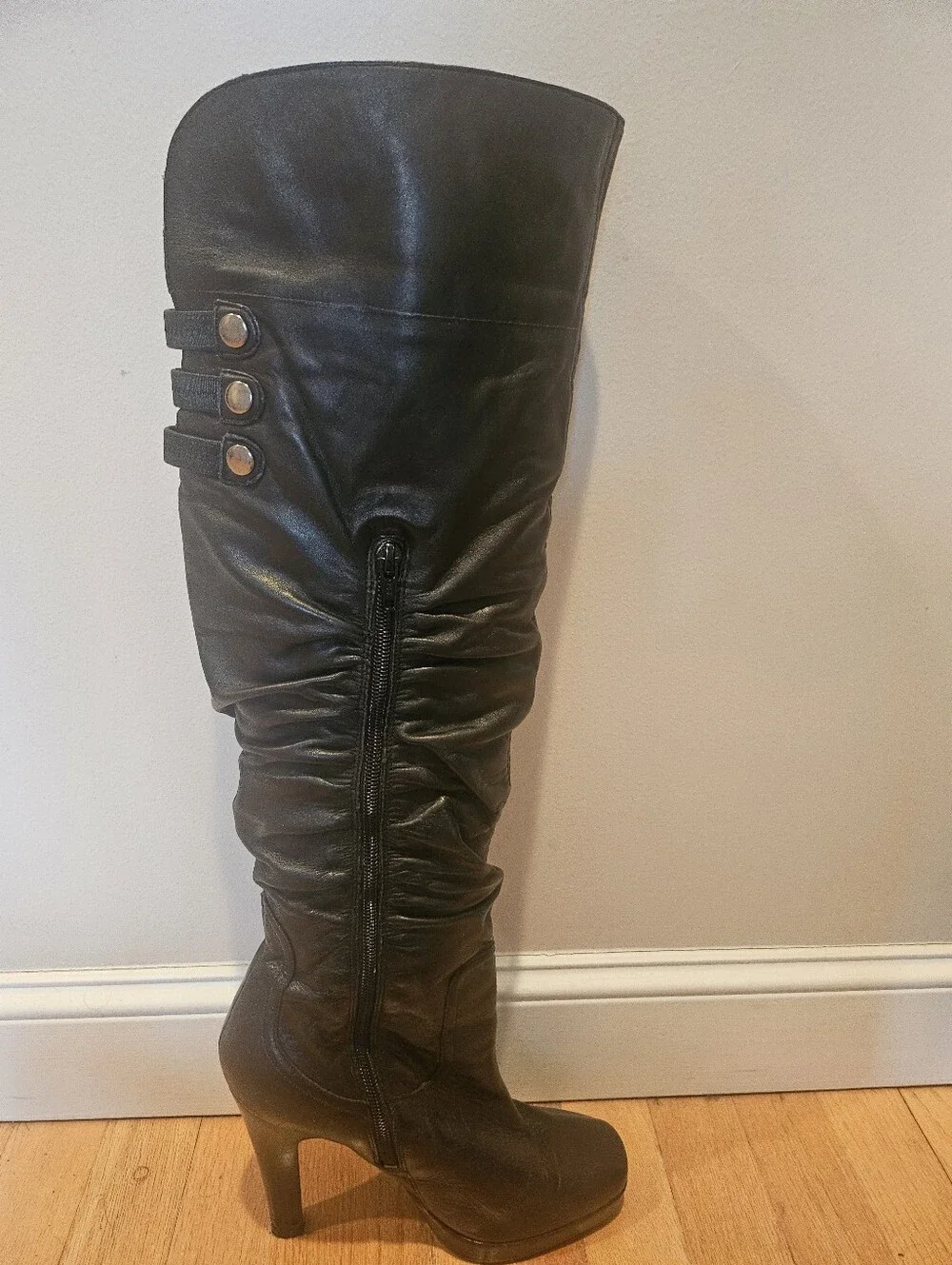 Jessica Simpson Tall Black High-Heel Boots